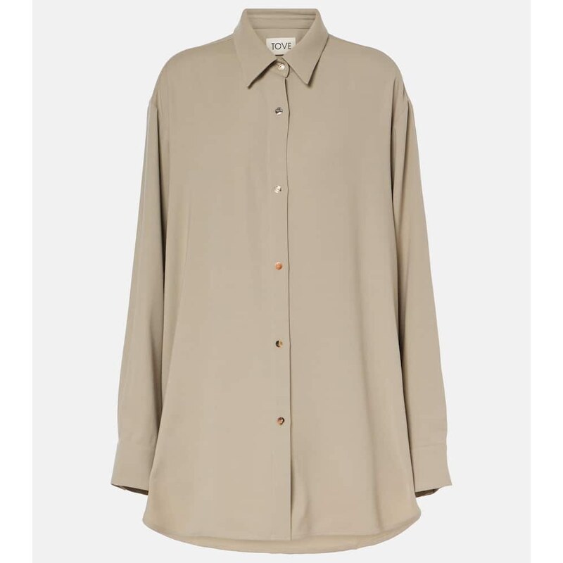 Tove Rumer wool-blend shirt