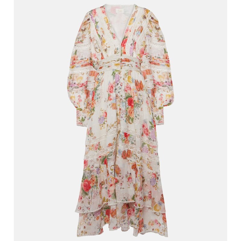 Camilla Sew Yesterday floral midi dress