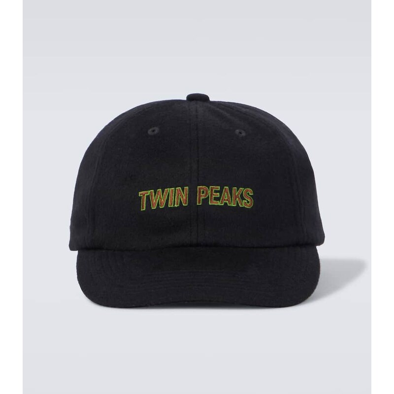 Undercover Embroidered wool baseball cap