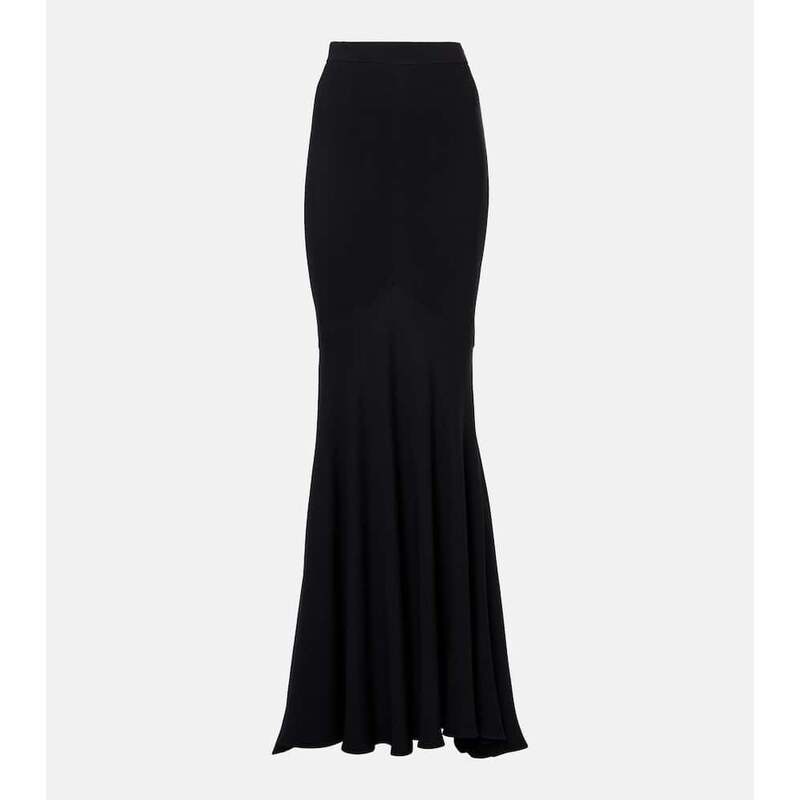 Patou CrÃªpe maxi skirt