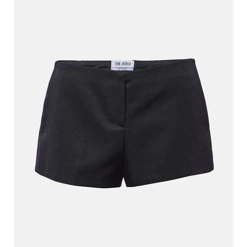 The Attico Virgin wool shorts