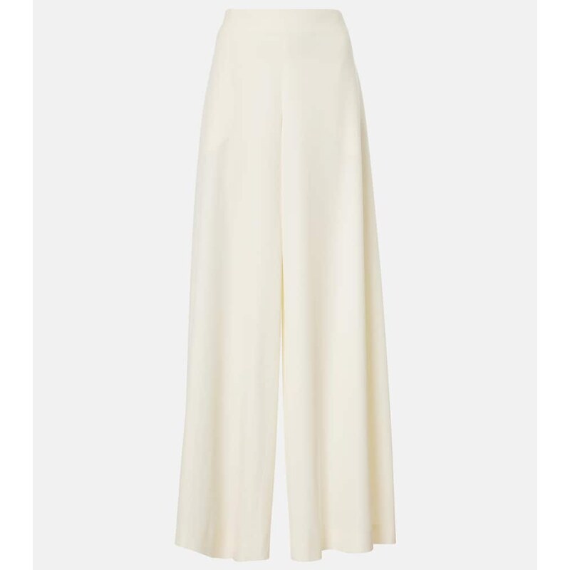 The Row Dela wool wide-leg pants