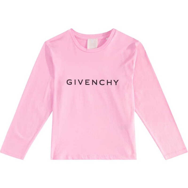 Givenchy Kids Logo cotton jersey top