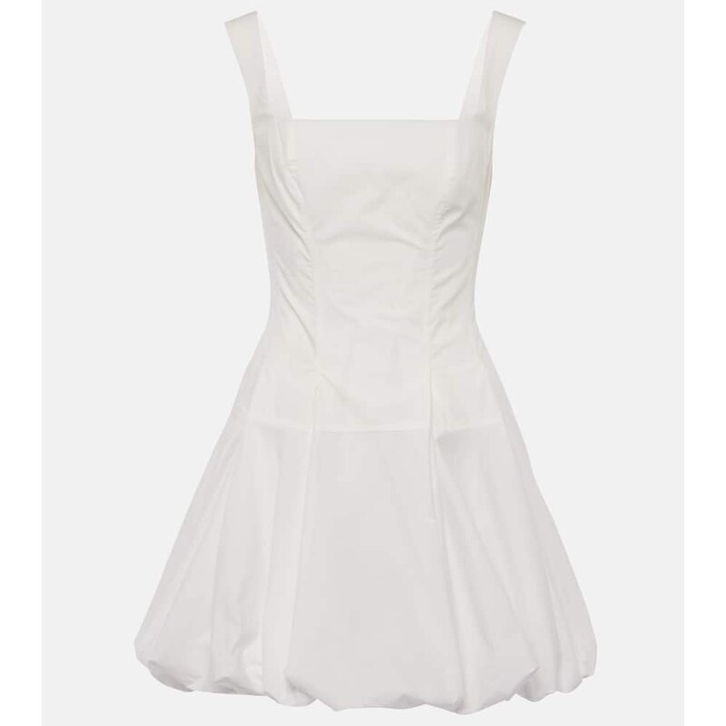 Simkhai Juni cotton-blend poplin minidress