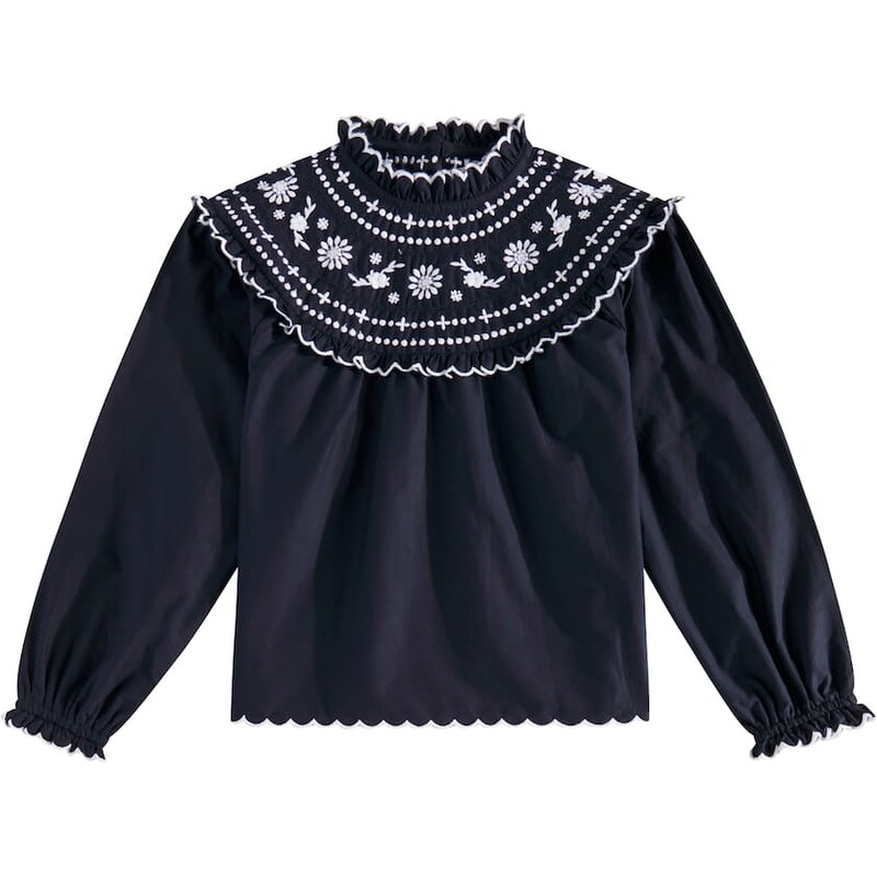 The New Society Pune embroidered cotton blouse