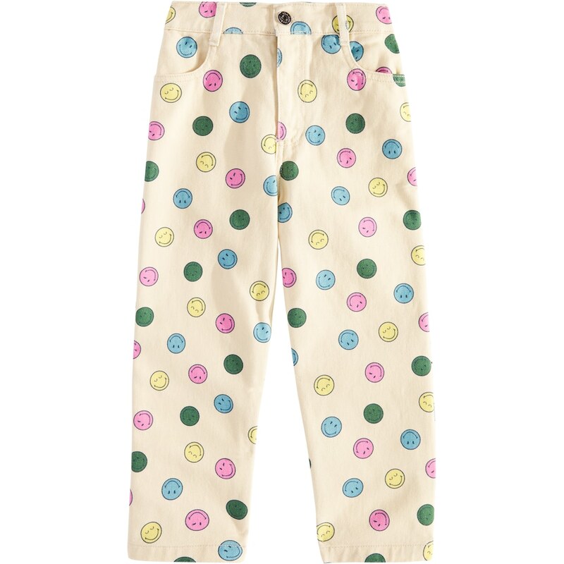 The New Society Happy Place printed cotton pants
