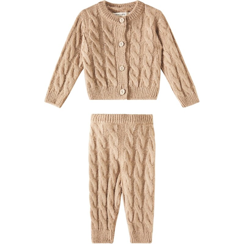 The New Society Baby River cardigan and pants set
