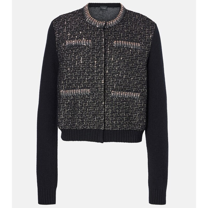 Giambattista Valli Sequined wool cardigan