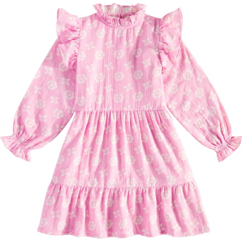 The New Society Siberia ruffled floral cotton dress