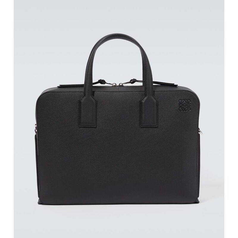 Loewe Goya kůžová aktovka v barvě černá