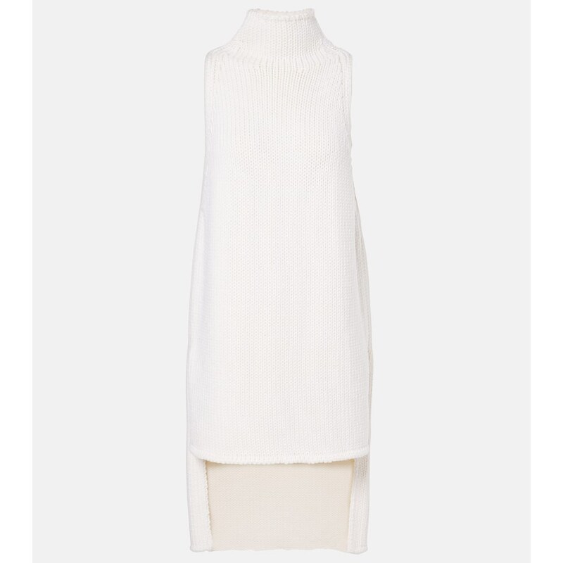 Dámský turtleneck z vlny v barvě Blanc Naturel