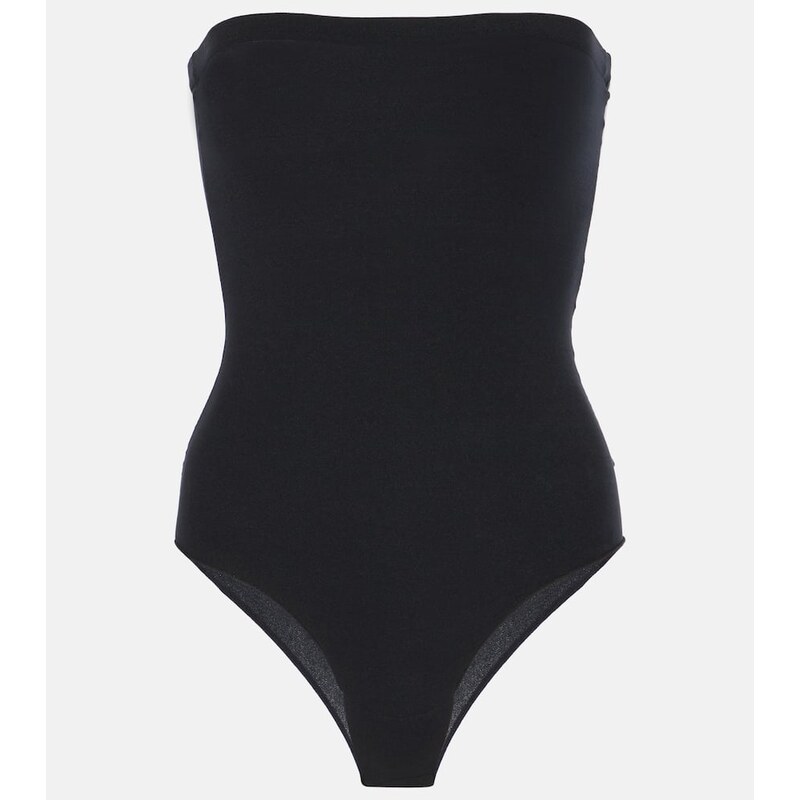 Alaia AlaÃ¯a Strapless bustier bodysuit