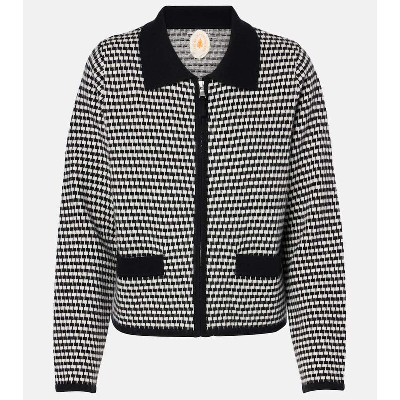 Jardin des Orangers Wool and cashmere cardigan
