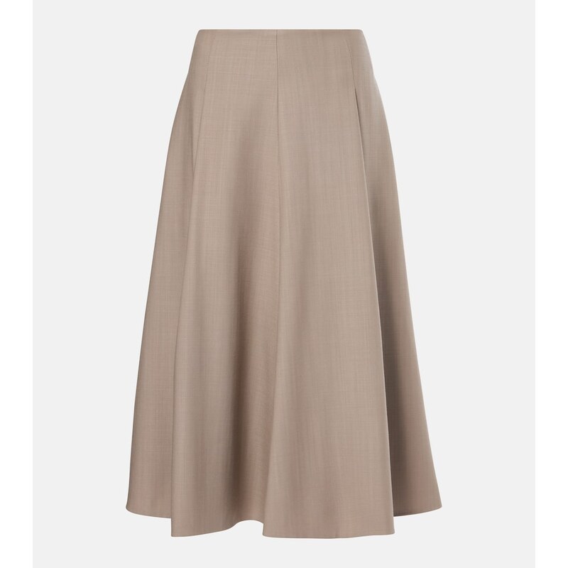 Brunello Cucinelli Wool midi skirt