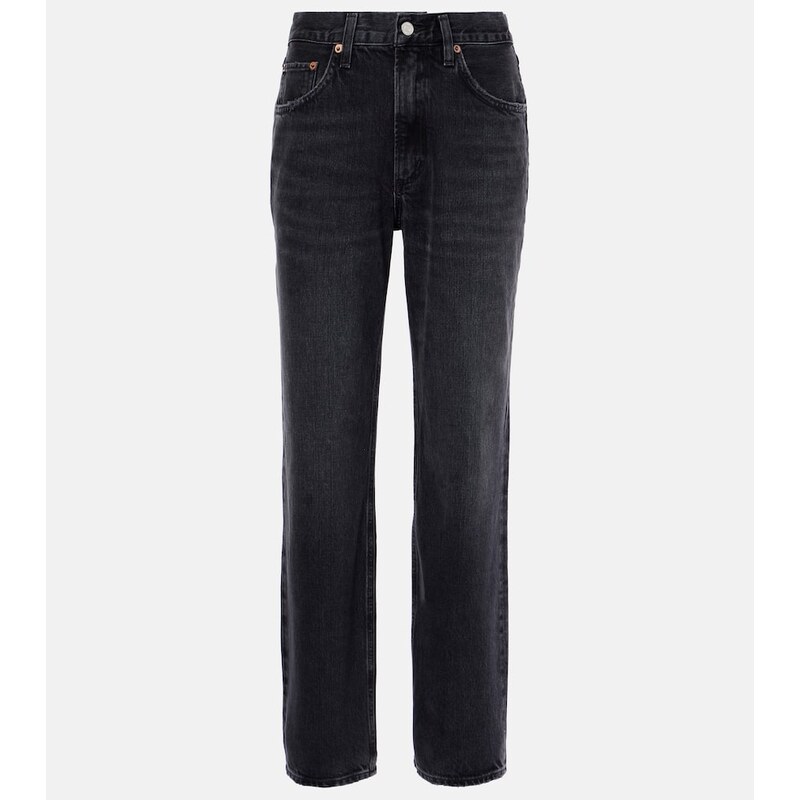 Agolde Valen mid-rise straight jeans