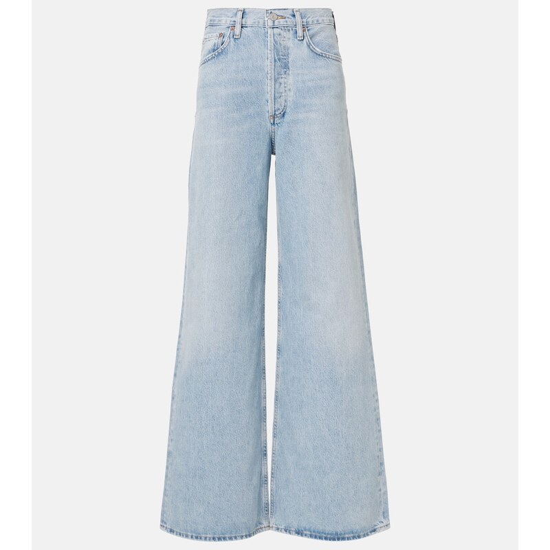 Agolde Dame Jean high-rise wide-leg jeans