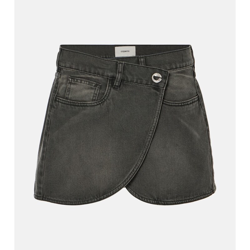 Coperni Denim miniskirt