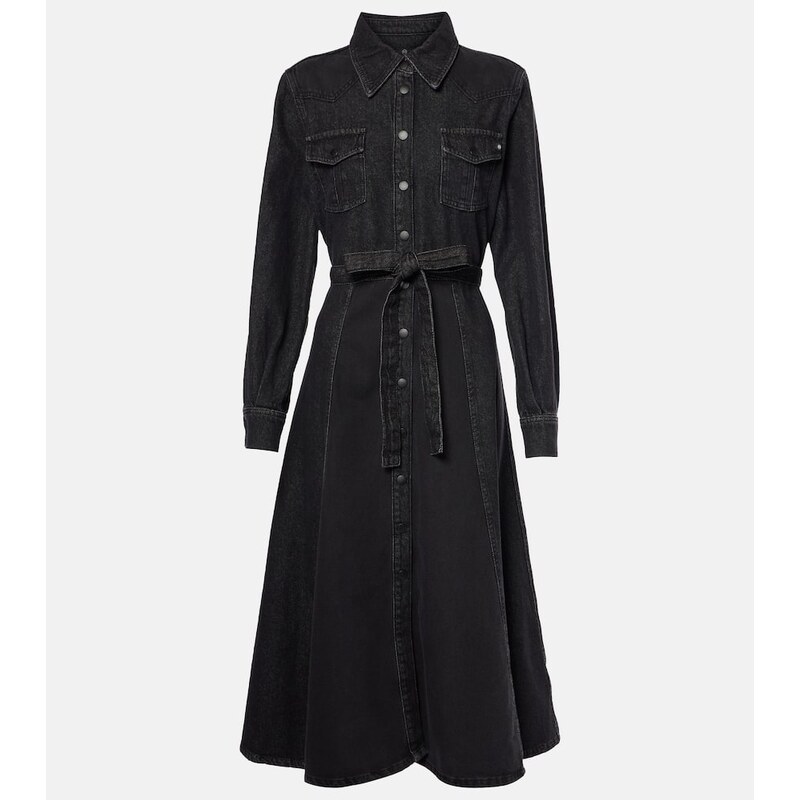 AG Jeans Marseille denim shirt dress