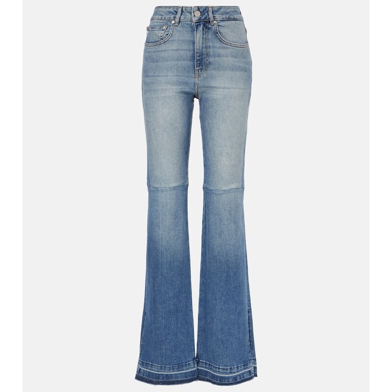 AG Jeans La Croisette high-rise flared jeans