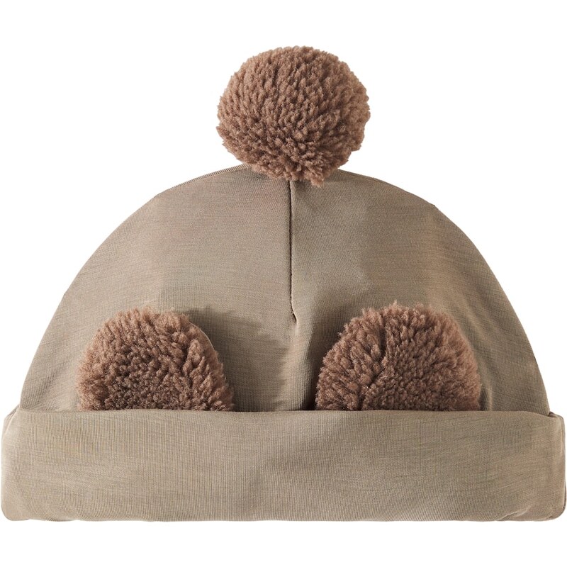 Donsje Baby Miep faux fur-trimmed beanie