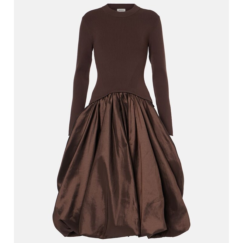 Simkhai Kenlie gathered midi dress
