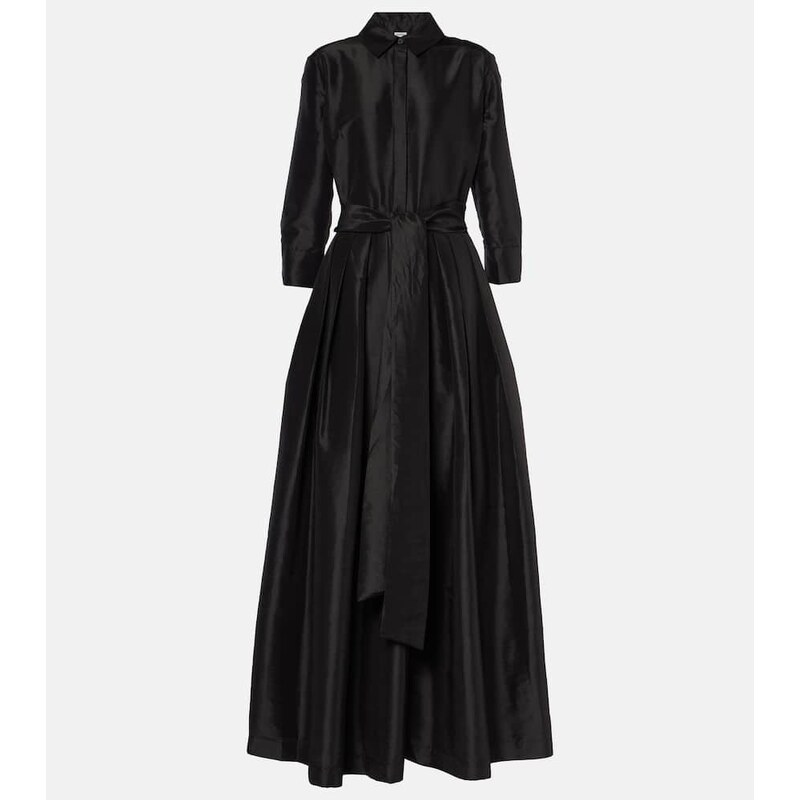 Simkhai Julip belted taffeta gown