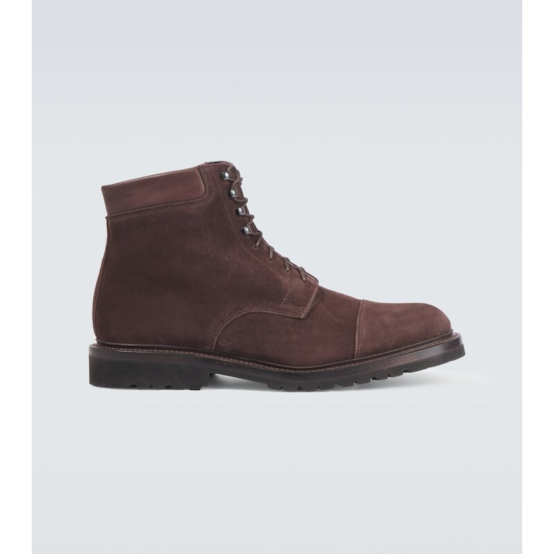 George Cleverley Taron II suede lace-up boots