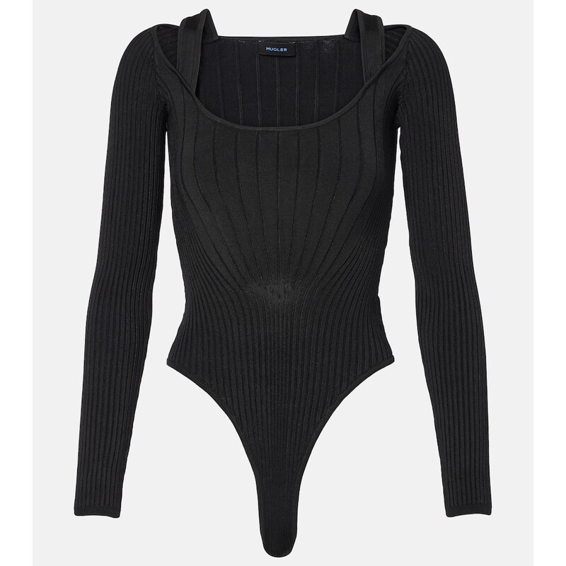 Mugler Knitted bodysuit