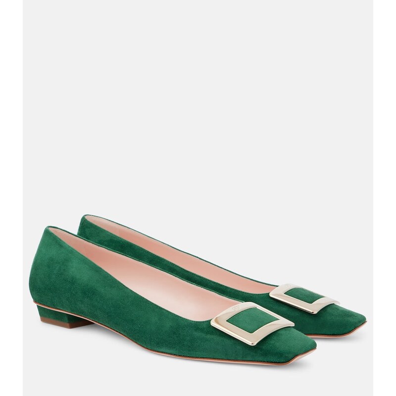 Roger Vivier Belle Vivier 25 suede pumps