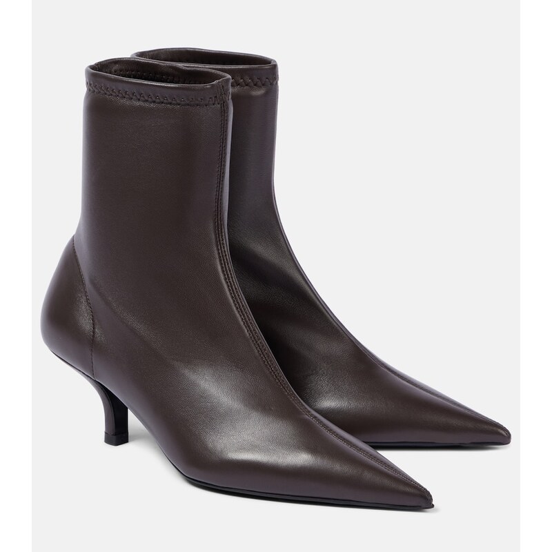 Toteme Leather sock boots