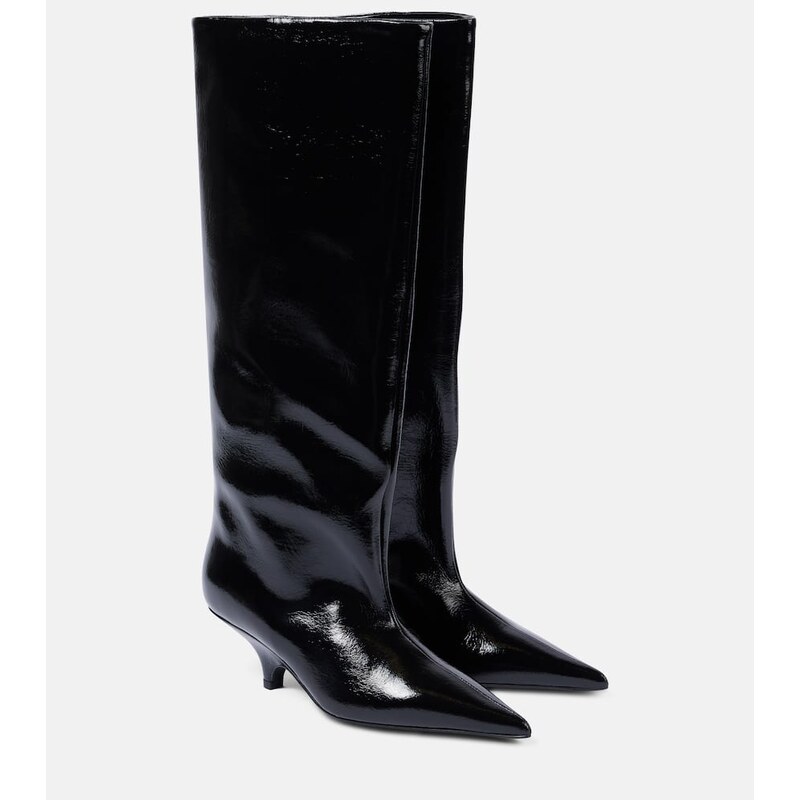 Toteme Patent leather knee-high boots