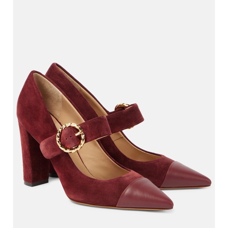 Ulla Johnson Kiki 95 suede pumps