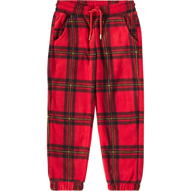 Mini Rodini Checked fleece sweatpants