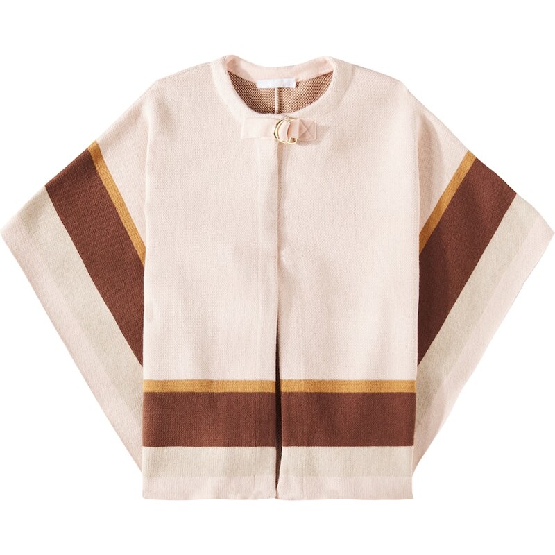 Chloé Kids Cotton and wool cape
