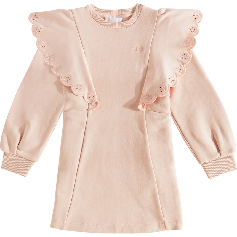 Chloé Kids Embroidered cotton dress