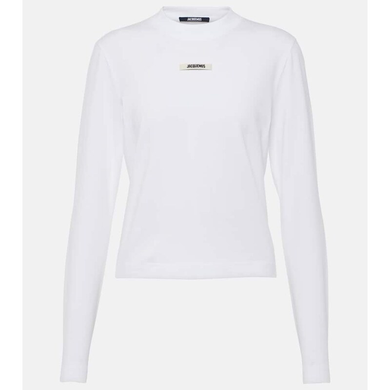 Jacquemus Le T-shirt Gros Grain Manches Longues top