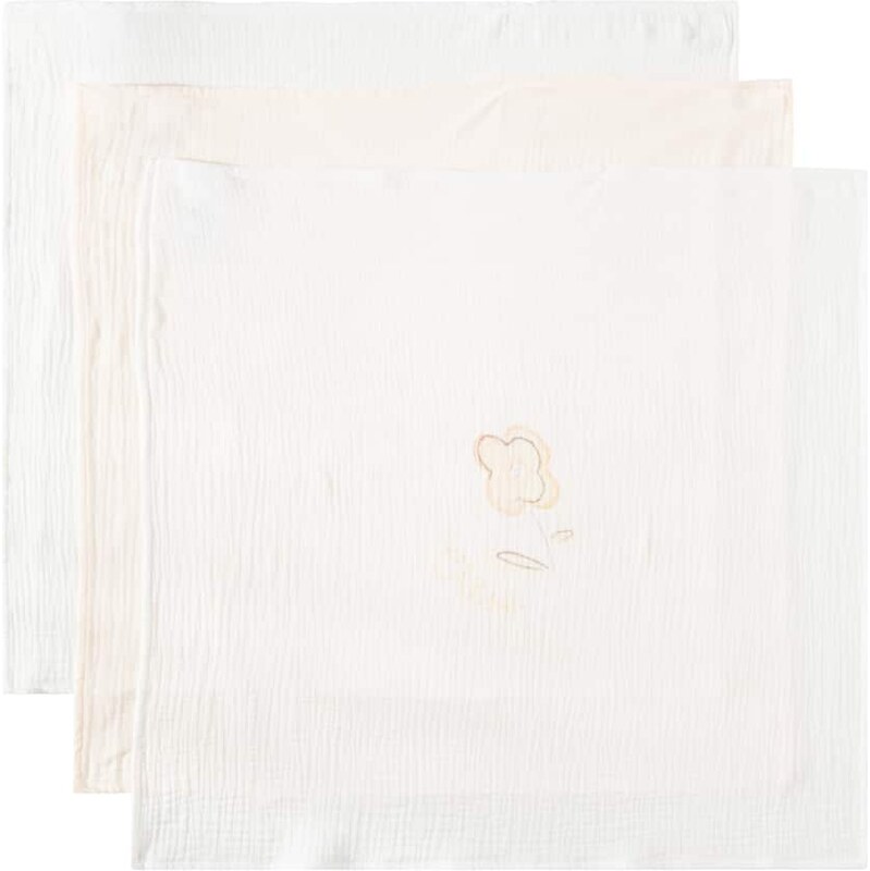 Chloé Kids Baby set of 3 cotton bibs