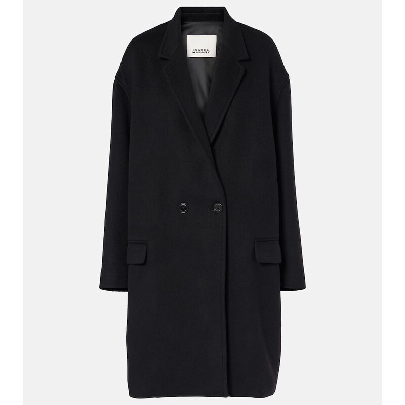 Isabel Marant Efegozi wool, cashmere and silk coat