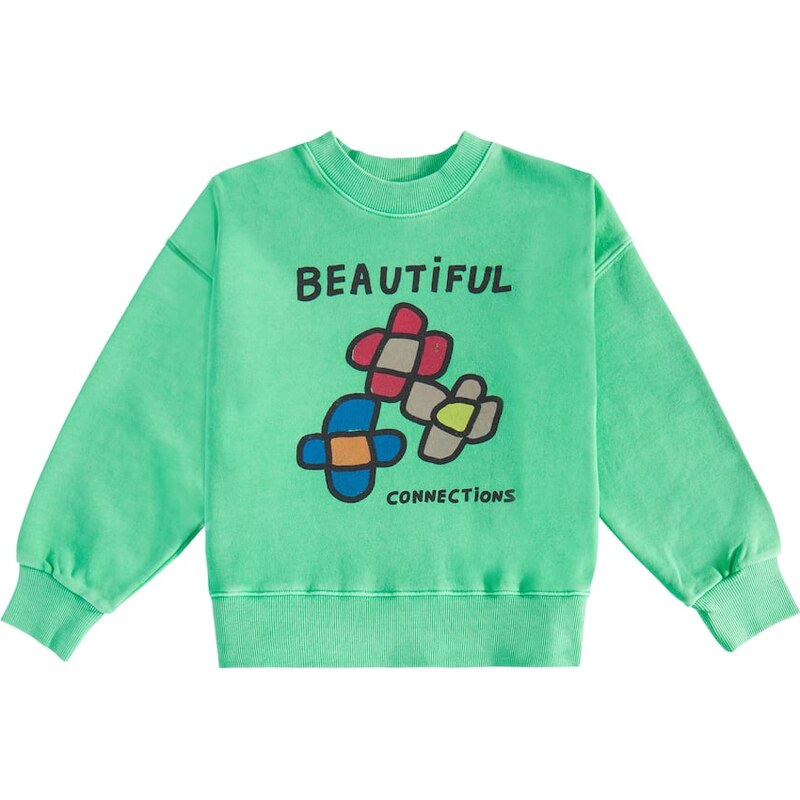 Jellymallow Flowers cotton sweatshirt