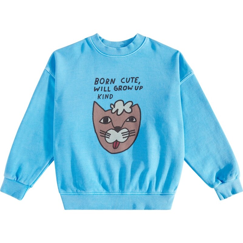 Jellymallow Cat cotton sweatshirt
