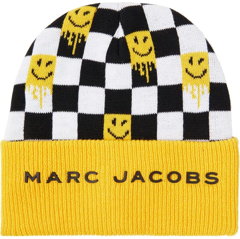 Marc Jacobs Kids Checked intarsia beanie