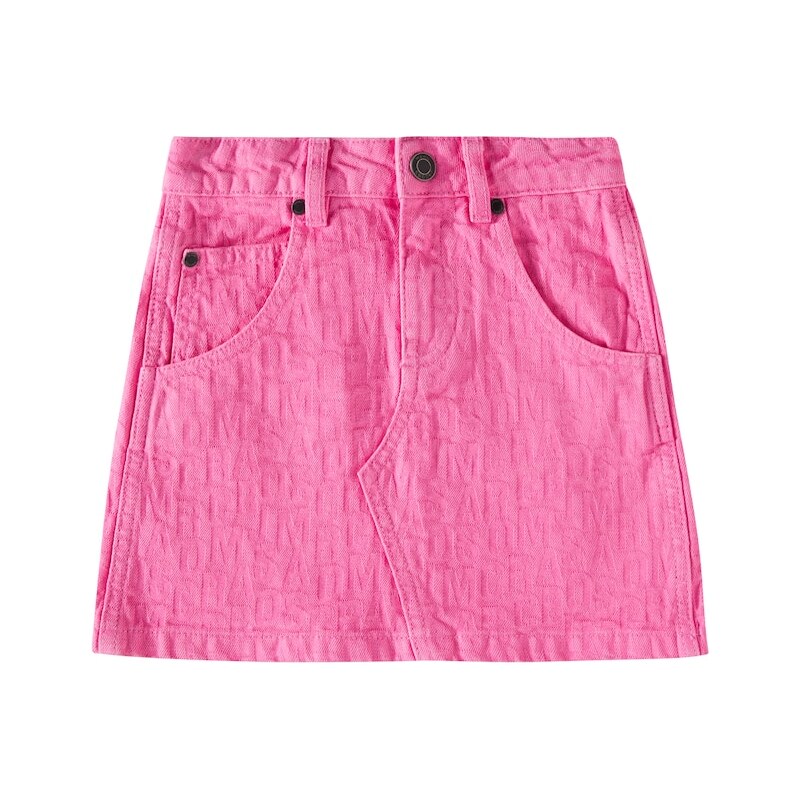 Marc Jacobs Kids Logo denim skirt