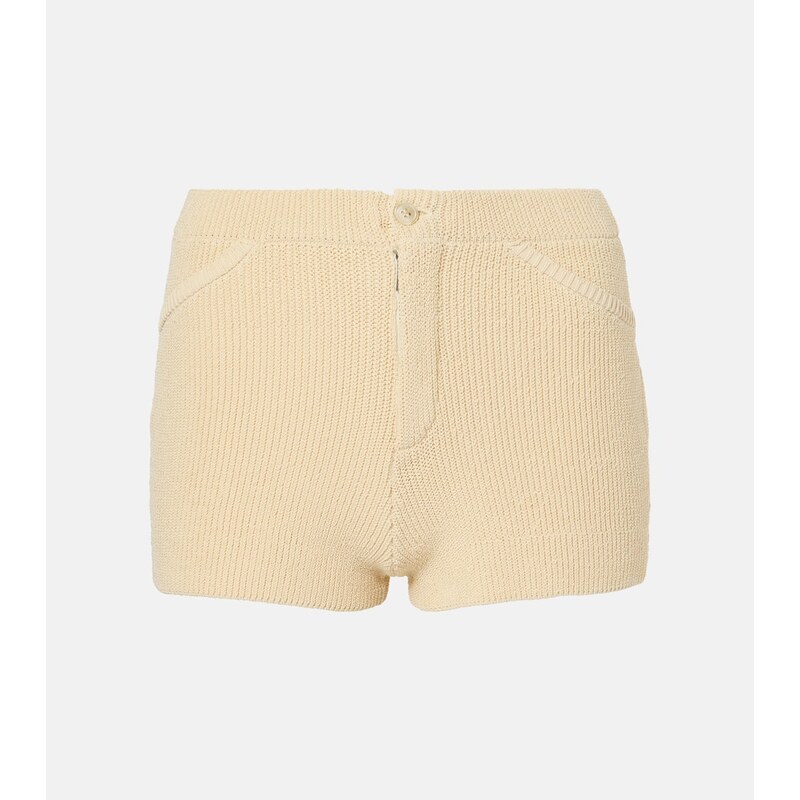 Aya Muse Lysi low-rise cotton-blend shorts