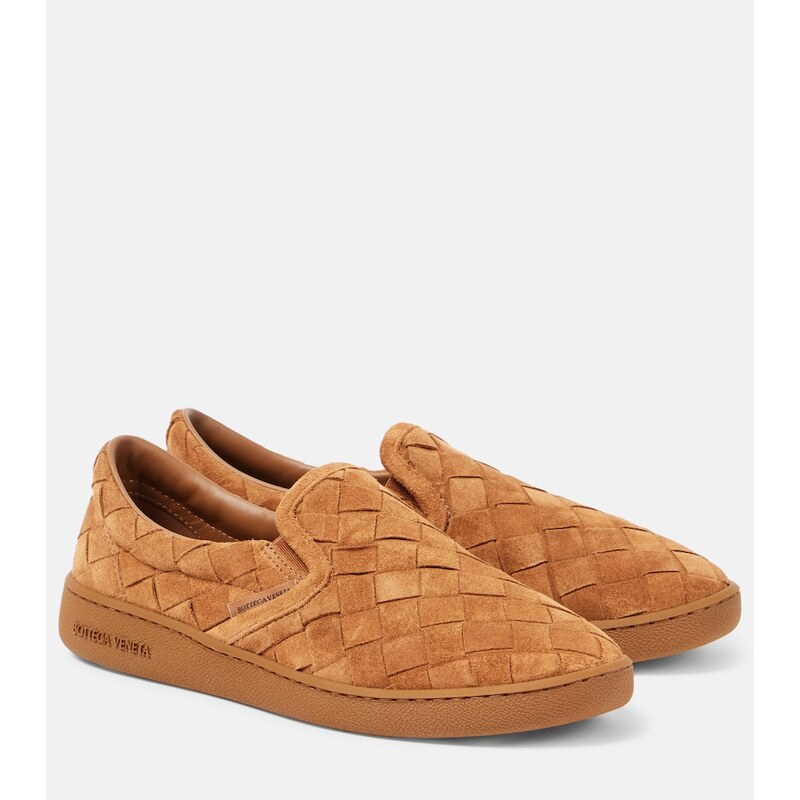 Bottega Veneta Sawyer suede slip-on sneakers