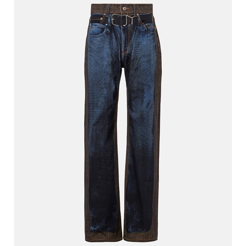 Y/Project Printed straight jeans