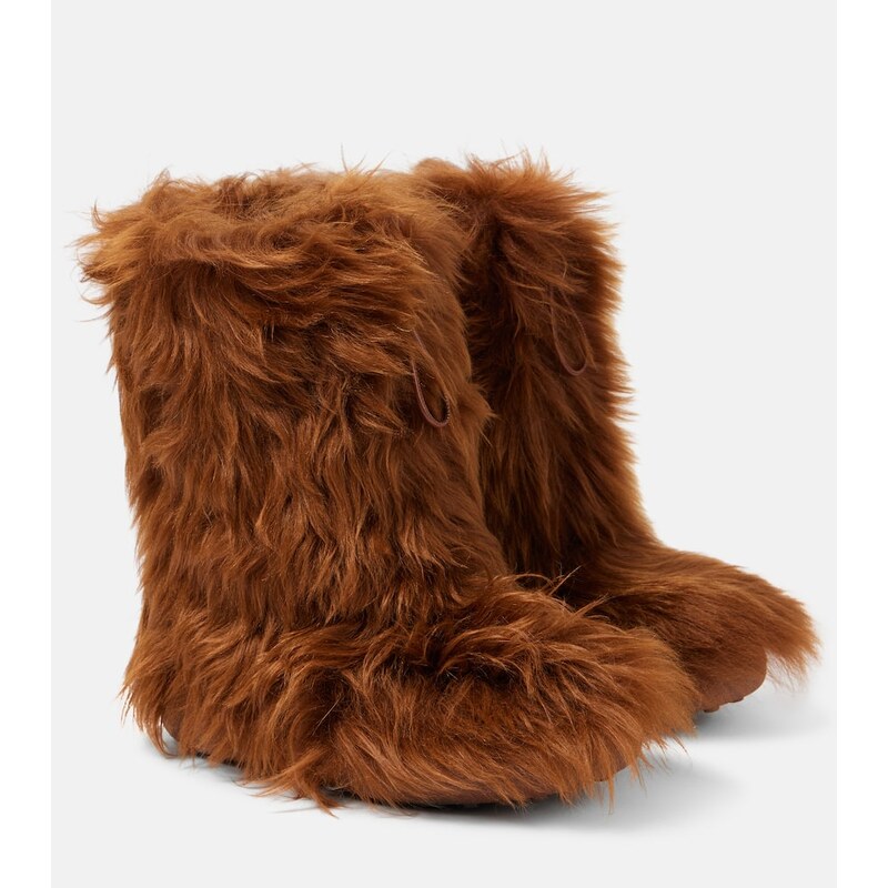 Tods Shearling ankle boots