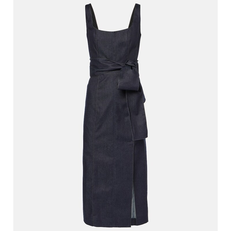 Carolina Herrera Denim midi dress