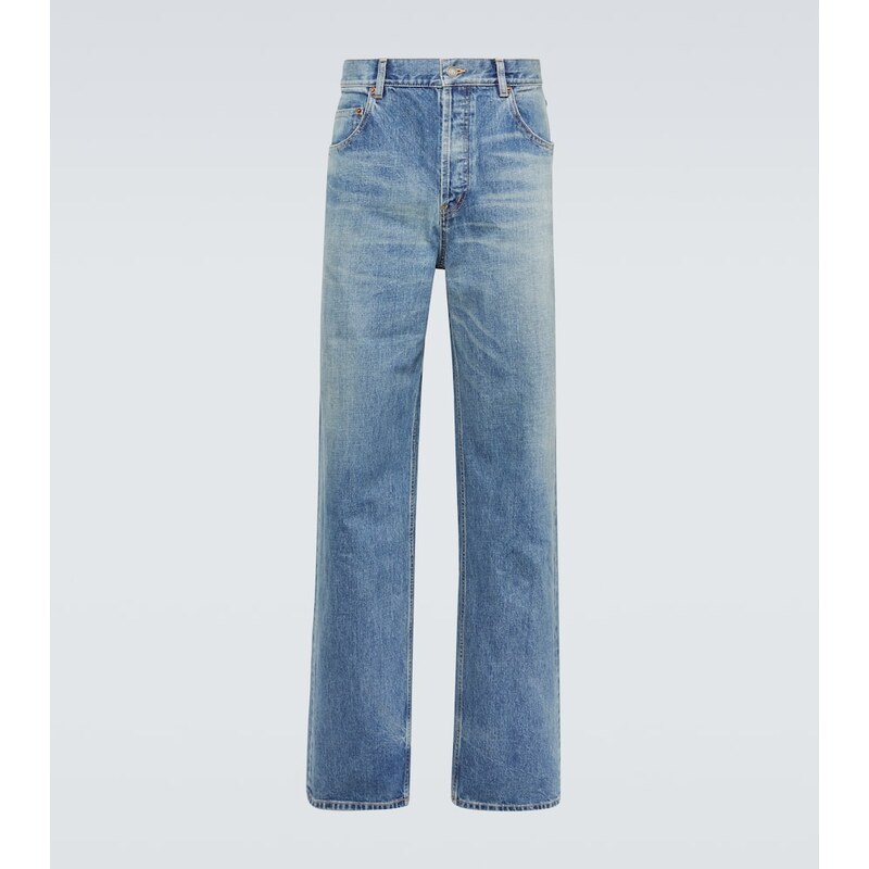 Saint Laurent Mid-rise straight jeans