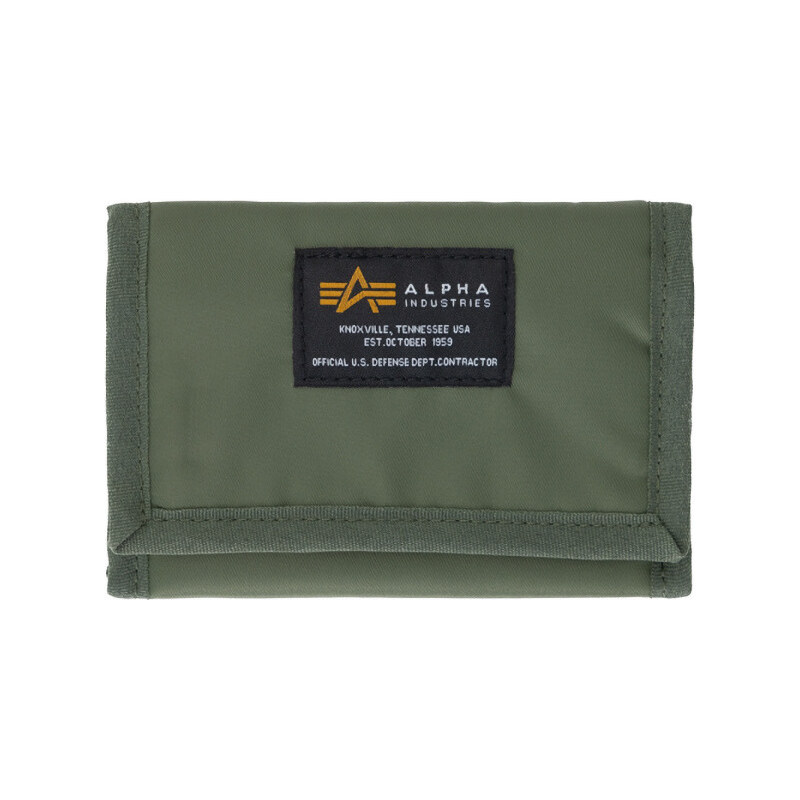 Alpha Industries Peněženka Crew Wallet II sage green 95141057