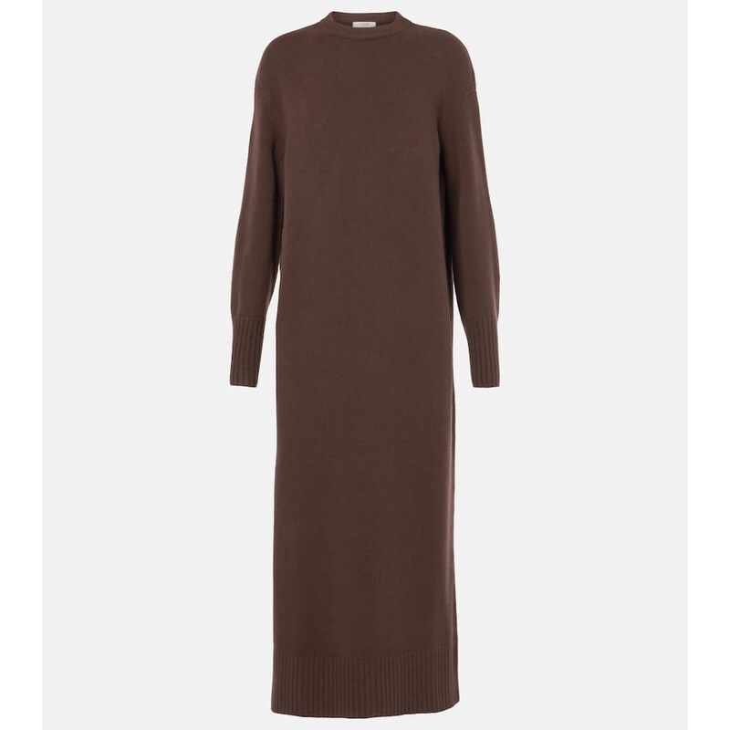 Fforme Ainsley wool and cashmere shift dress